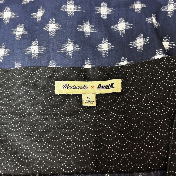 Madewell Daryl K Bonnie Tunic Dress Pockets All Over Print Generous sizing NWOT - Picture 14 of 16